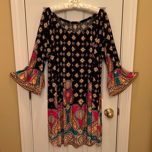 Back and pink dress for fall❤️